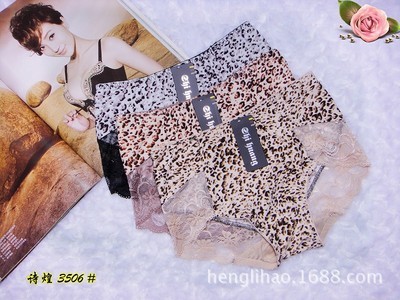 廠家直銷純棉內襠豹紋內褲 性感蕾絲女士內褲的批發指南